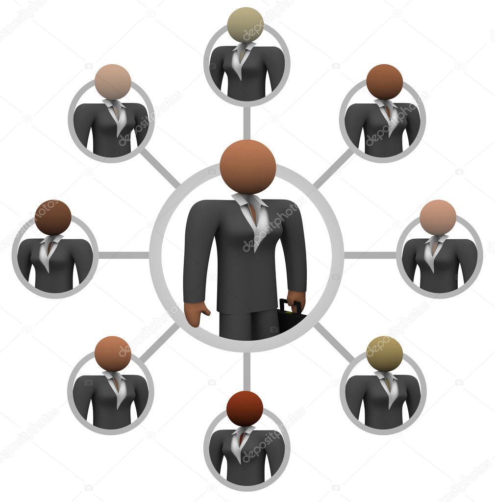 Ícono de empleo con maletín