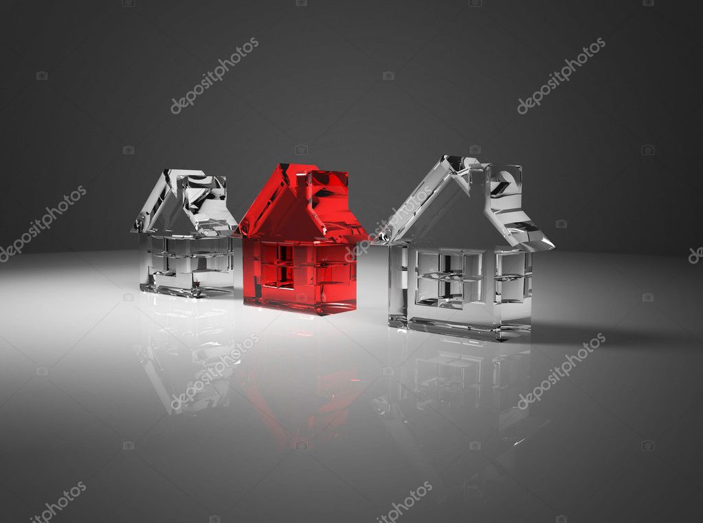 Ícono de casa representando inmuebles